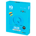 Бумага цветная IQ color, А4, 160 г/м2, 250 л., интенсив светло-синяя, AB48