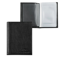 Бумажник водителя BEFLER "Грейд", натуральная кожа, тиснение, 6 пластиковых карманов, черный, BV.1.-9
