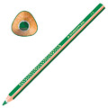 Карандаш цветной утолщенный STAEDTLER "Noris club", 1 шт., трехгранный, грифель 4 мм, зеленый, 1284-5