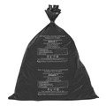 Мешки для мусора медицинские КОМПЛЕКТ 50 шт., класс Г (черные), 30 л, 50х60 см, 14 мкм, АКВИКОМП