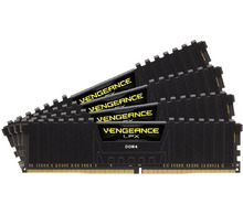 Модуль памяти CORSAIR Vengeance CMK64GX4M4D3000C16 DDR4 -  4x 16Гб 3000, DIMM,  Ret