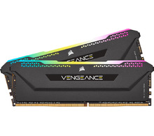 Модуль памяти CORSAIR Vengeance RGB Pro CMH16GX4M2E3200C16 DDR4 -  2x 8ГБ 3200, DIMM,  Ret