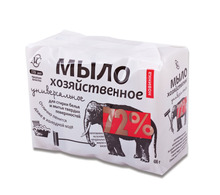 Мыло хозяйственное 72% КОМПЛЕКТ 4 шт. х 100 г (Невская Косметика), в упаковке, 11142