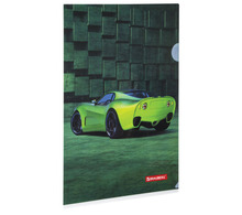 Папка-уголок BRAUBERG "SPORT CAR", А4, 150 мкм, цветная печать, 228044