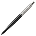 Ручка гелевая PARKER "Jotter Premium Tower Grey Diagonal CT", корпус черный, детали из нержавеющей стали, черная, 2020644