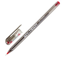 Ручка шариковая масляная PENSAN "My-Tech", КРАСНАЯ, игольчатый узел 0,7 мм, линия письма 0,35 мм, 2240/25