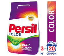 Стиральный порошок-автомат 3 кг, PERSIL (Персил) "Color", 2466283