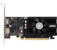 Видеокарта MSI nVidia  GeForce GT 1030 ,  GT 1030 2GD4 LP OC,  2Гб, DDR4, Low Profile,  OC,  Ret