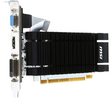 Видеокарта MSI PCI-E (N730K-2GD3H/LP) nVidia GeForce GT 730 2048Mb 64bit GDDR3 902/1600 DVIx1/HDMIx1/CRTx1/HDCP Ret